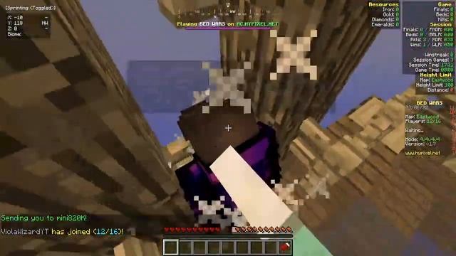 Hypixel Minecraft JAVA - Lunar Client - Gameplay Live смотреть онлайн