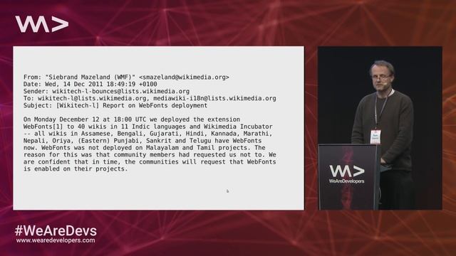 The World & CSS - Hakon Wium Lie @ WeAreDevelopers Conference 2017 смотреть онлайн