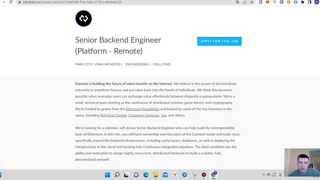Connext. Как устроится на работу специалистом в криптоволютном мире. Гайд для любого человека. смотреть онлайн