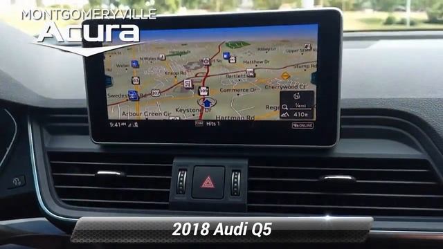 Certified 2018 Audi Q5 Premium Plus, Montgomeryville, PA PA7570A смотреть онлайн