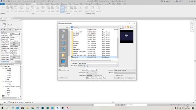 REVİT - REVİTE AUTOCAD (DWG) DOSYASI NASIL ATILIR ? смотреть онлайн