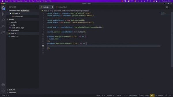 Web Audio API Tutorial #3 | Audio Context and loading files into the Web Audio Api