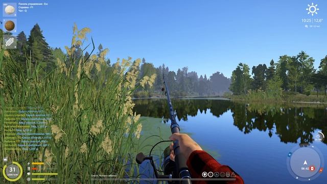 Русская рыбалка 4(рр4) - озеро Старый острог. Линь.