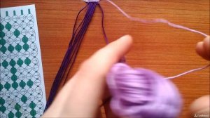 Как плести фенечки с именами