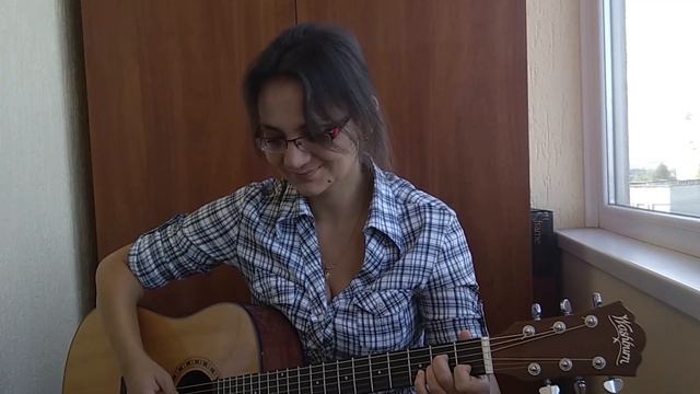 "При долині" //Українська народна пісня під гітару смотреть онлайн
