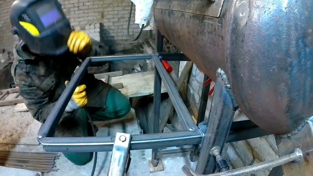 барбекю мангал из газового баллона 2 часть.( финиш ) смотреть онлайн