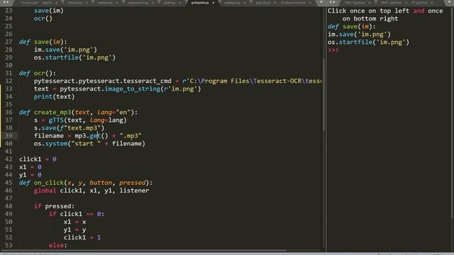 Audio from Image text - grautesc.py - Python смотреть онлайн