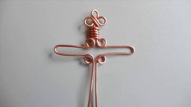 МЕЧ ПОДВЕСКА из медной проволоки Wire Wrap смотреть онлайн