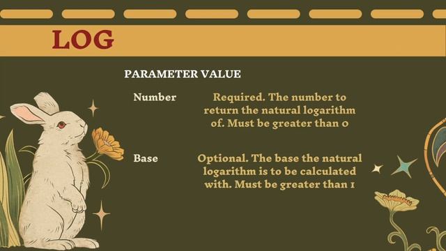 LOG Function смотреть онлайн