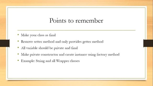Java Tutorials - Java Immutable Class Example смотреть онлайн