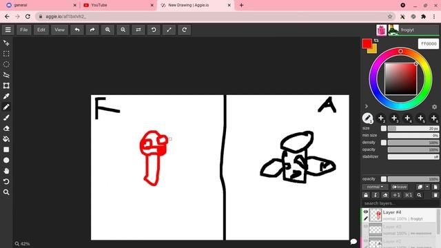 Drawing against my sister (Aggie.io) смотреть онлайн
