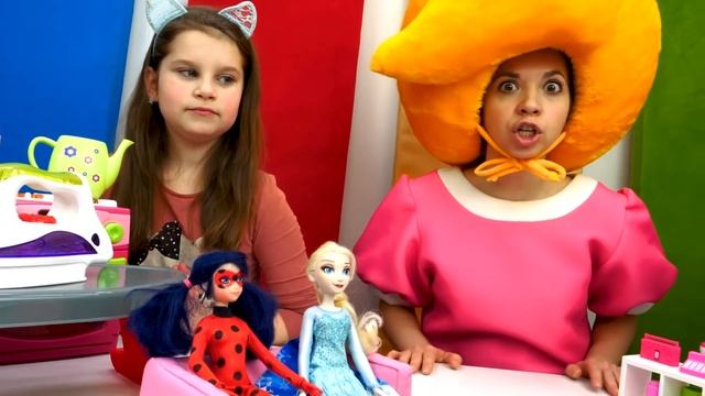 Принцесса Сина празднует День Рождения - Игры в куклы и пластилин Плей До - Видео для девочек