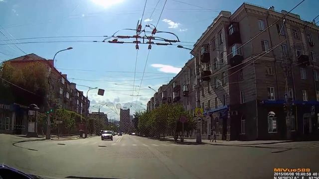 Не уступил дорогу. Красноярск.