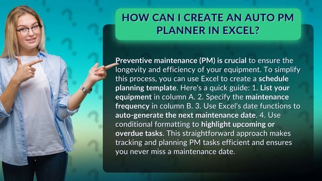 How Can I Create an Auto PM Planner in Excel? смотреть онлайн