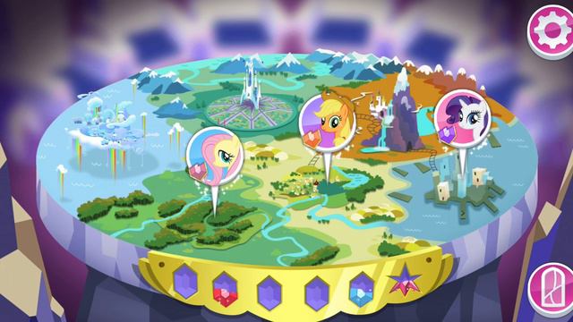 MEREKA BERTIGA MENGEJAR ELEMENTS OF HARMONY! MY LITTLE PONY: HARMONY QUEST #3 смотреть онлайн