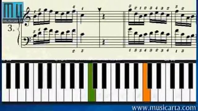 Hanon finger exercises No.3 - plus Udemy discount! смотреть онлайн