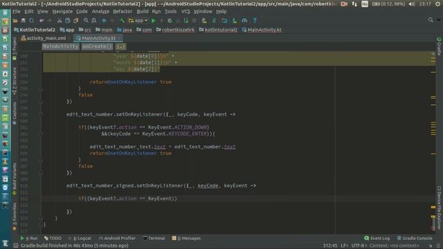 Android Kotlin Usage Tutorial #025 - EditText - Number(Signed) смотреть онлайн