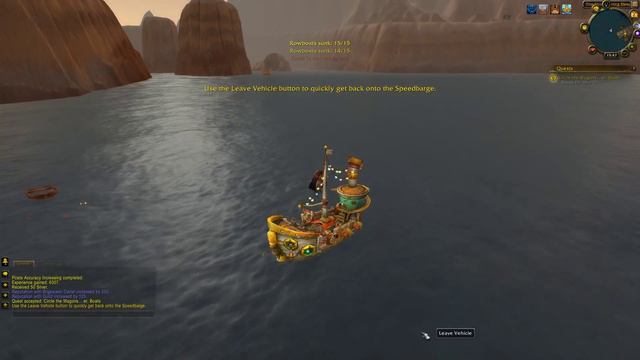 Circle The Wagons    Er, Boats  Quest Playthrough - Thousand Needles
