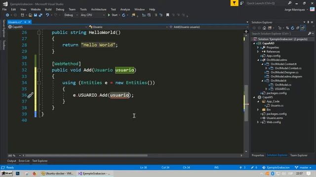 [Tutorial] Oracle 11g + EntityFramework + WebService ASMX смотреть онлайн