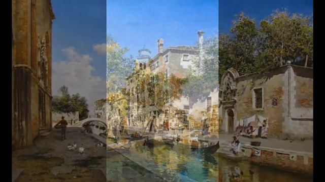 Городской пейзаж в живописи.Венеция смотреть онлайн