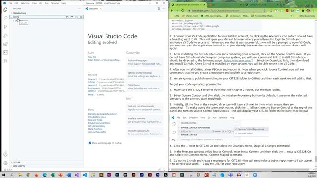 handson6 uploading files to github respository from VS Code смотреть онлайн