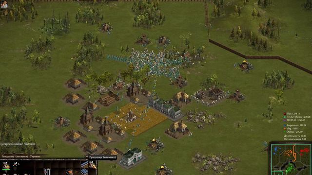 Казаки 3 / Cossacks 3 Украина 3на3 смотреть онлайн