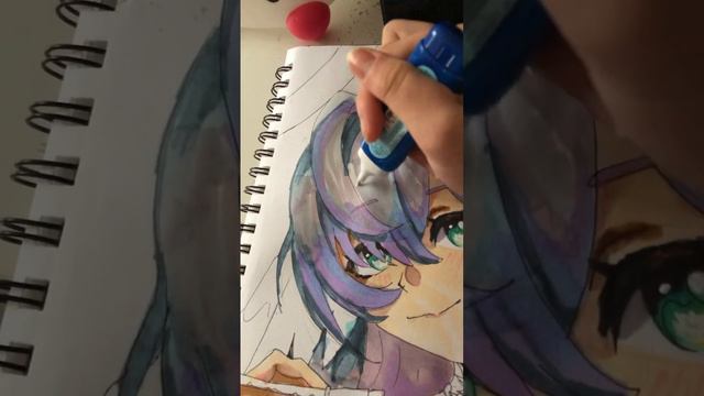 Drawing Robin from Honkai star rail#drawing #anime #honkaistarrail смотреть онлайн