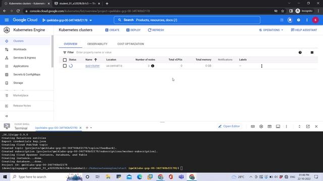 App Dev: Deploying the Application into Kubernetes Engine - Python #googlecloudplatform #qwiklabs смотреть онлайн