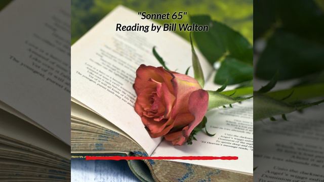 "Sonnet 65" Reading by Bill Walton смотреть онлайн