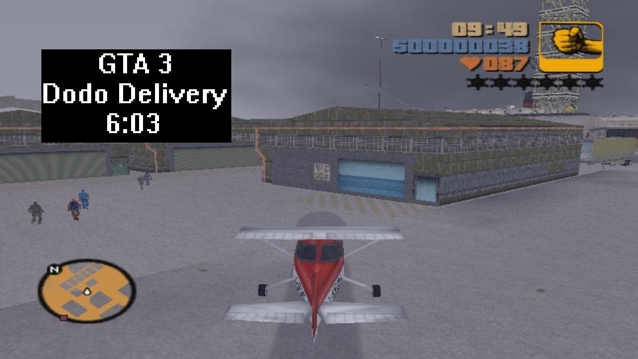 GTA 3 Dodo Delivery (speedrun) 6:03 смотреть онлайн