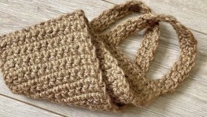 Эко мочалка из джута. Бесплатный мастер-класс