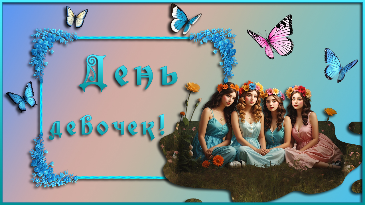 11 октября С днем ДЕВОЧЕК! Как чудесно быть девчонкой и косички заплетать. смотреть онлайн