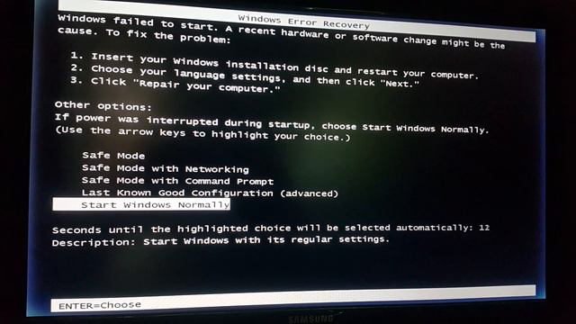 Windows Error Recovery. Help me смотреть онлайн