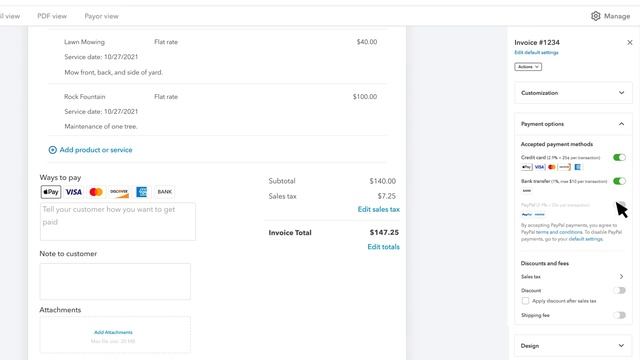 How to create and customize an invoice in QuickBooks Online смотреть онлайн