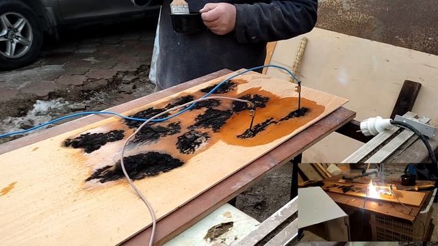 Как из микроволновой печи сделать выжегалку по дереву. смотреть онлайн
