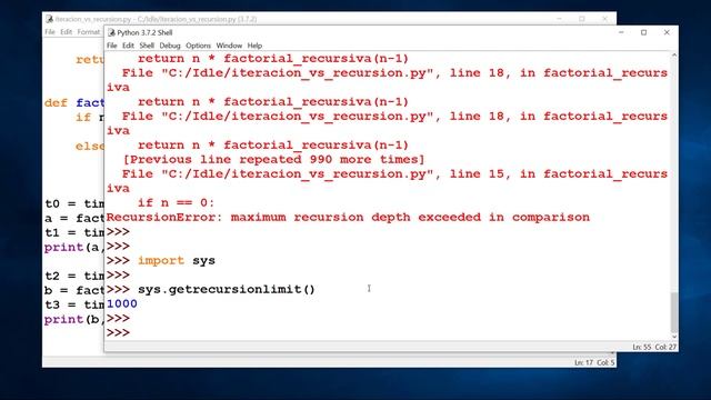Python - Nivel 26 - Reto 7 - ¿Iteración o recursión? смотреть онлайн