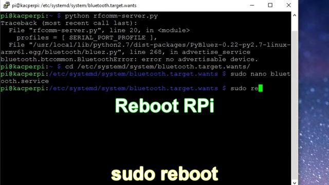 ( no advertisable device ) - Linux / Python - Bluetooth error fix [ Raspberry Pi ] смотреть онлайн