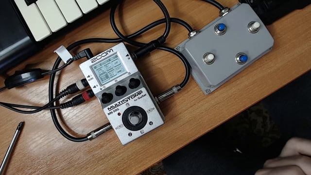 Zoom MS-50 G / Custom Foot Switch / Custom Sound Marshall / Foot Controller смотреть онлайн