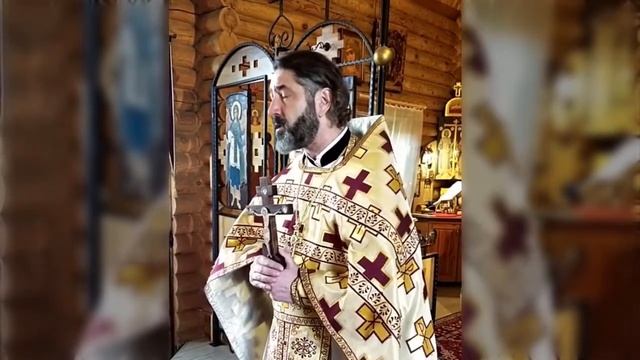 Память отцов VII Вселенского Собора. Проповедь настоятеля протоиерея Михаила на Литургии 24.10.2021 смотреть онлайн