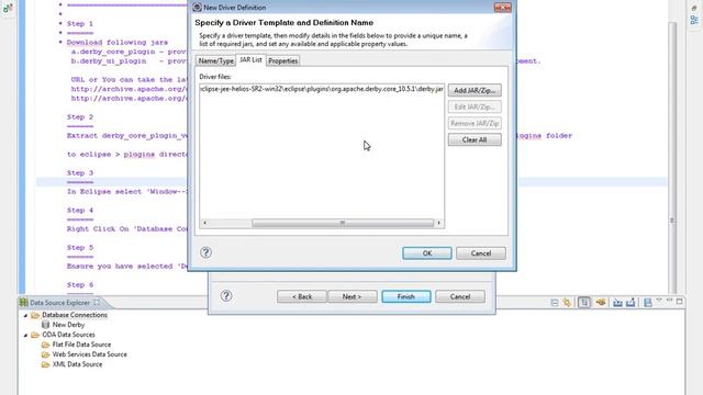 Demo Install Derby Plugin in Eclipse смотреть онлайн