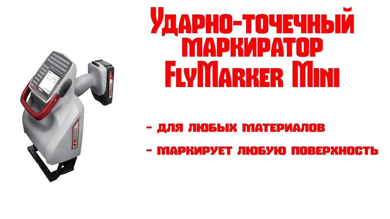 Ручной ударно-точечный маркировочный станок Fly Marker смотреть онлайн