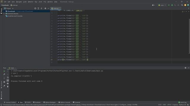 Регулярные выражения в Python #24 | Компиляция регулярных выражений с re.compile смотреть онлайн