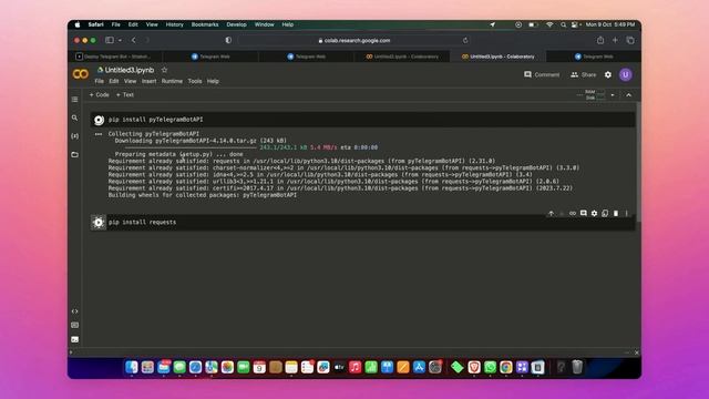 Deploy Sttabot AI Telegram Bot on Google Colab смотреть онлайн