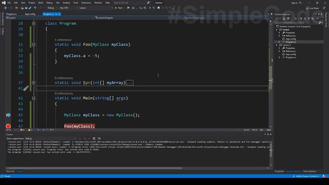 КЛЮЧЕВОЕ СЛОВО REF C# _ C# ref что это и для чего нужно _ C# ОТ НОВИЧКА К ПРОФЕССИОНАЛУ _ # 43 (108 смотреть онлайн