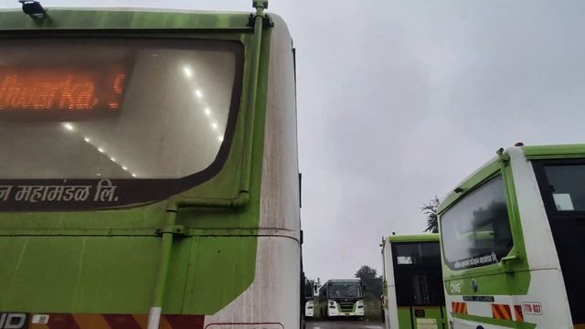 Day In Nashik New Smart City Bus | Ashok Leyland BS4 CNG Bus смотреть онлайн