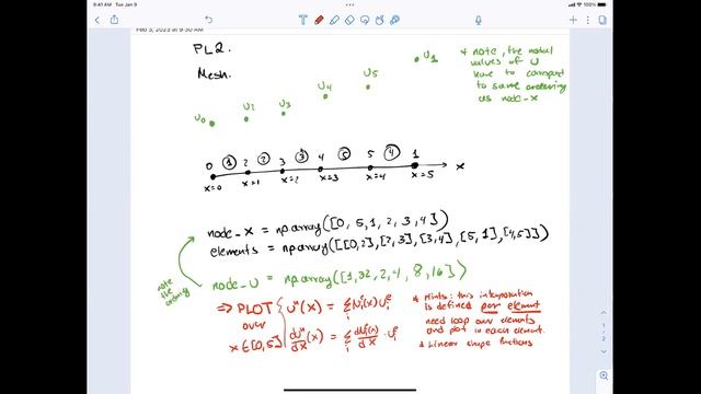 ME489 Intro to FE Python Lab 2: Finite element interpolation смотреть онлайн