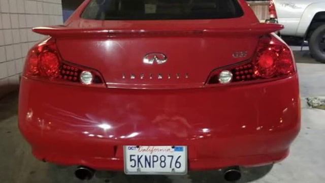 2004 Infiniti G35 Base RWD 2dr Coupe (Bellflower, California) смотреть онлайн