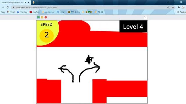 Maze Scrolling Game Walkthrough (All Secrets) смотреть онлайн