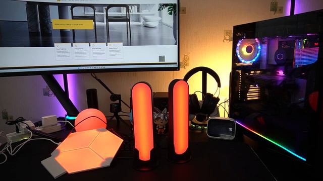 Enhanced Gaming / Vlogging Experience with these RGB Lights! смотреть онлайн